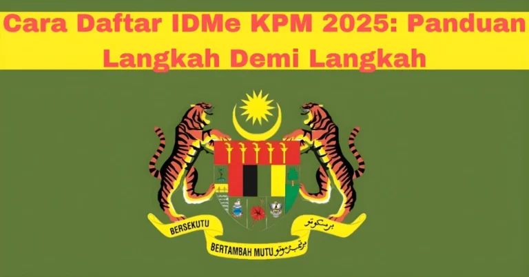 Cara Daftar IDMe KPM 2025: Panduan Langkah Demi Langkah